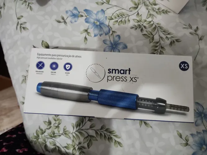 Caneta pressurizadora para intradermoterapia e mesoterapia