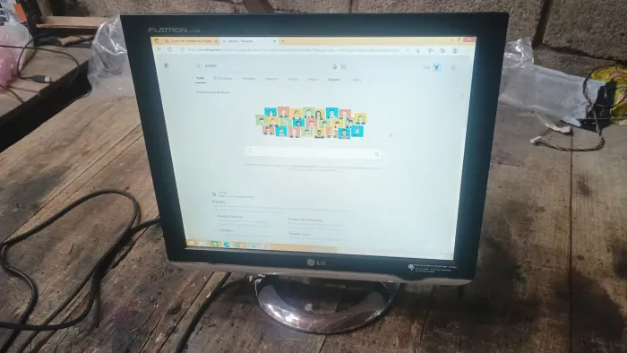 Monitor LCD LG Fatron 17" "NÃO É LED"