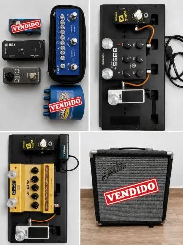Pedais e presets