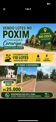 Vendo terreno no Poxim 