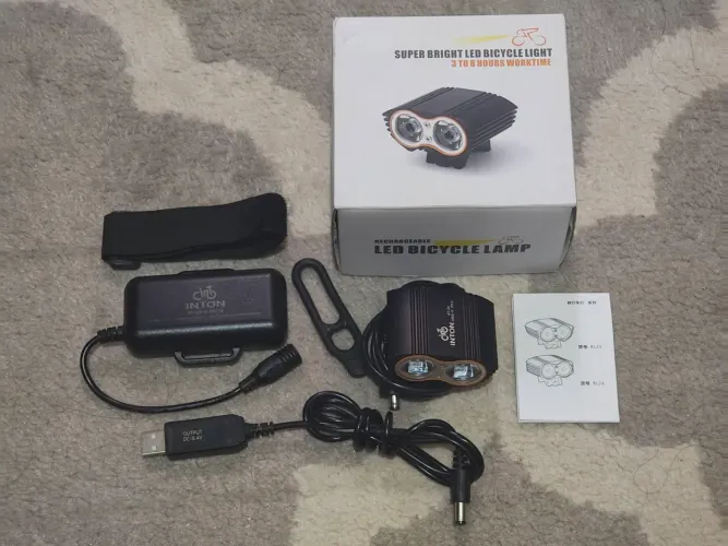 Farol led para bicicleta 