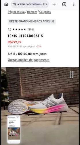 Tênis ADIDAS MASCULINO 