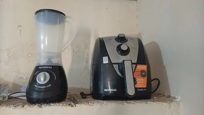 Liquidificador E Air Fryer 