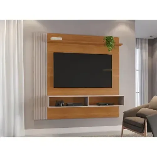 Painel para Tv agrado ate 65 polegadas na pronta entrega cinamomo com off