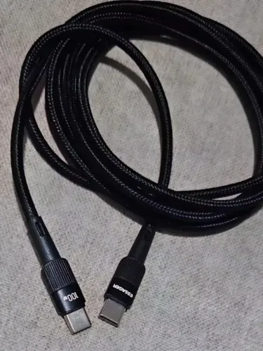 Cabo Essager 60W 2m USB-C para USB-C