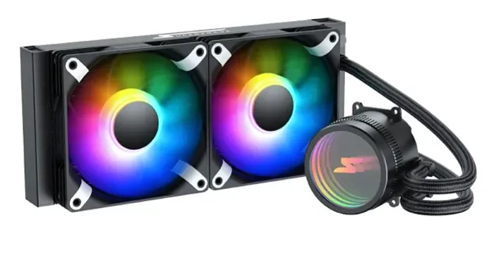 Water Cooler SuperFrame ISENGARD, ARGB, 240mm, Intel-AMD, Controladora, Black, SF-W240