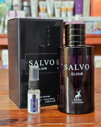 presente dia dos namorados Perfume Árabe Salvo Elixir - 60ml