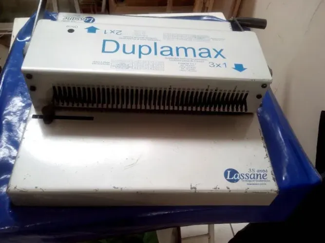 Encadernadora Duplo Anel (wire-o) Duplamax Lassane 3x1 E 2x1
