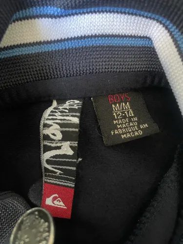 Blusa Quiksilver M Infantil 12 a 14 anos 