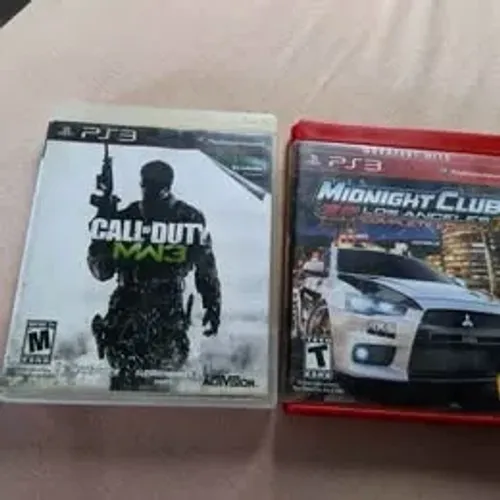 Jogos ps3 original Midnight Club: Los Angeles + Call of duty MW3