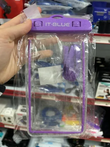Capinha para celular a prova d'água chuva piscina