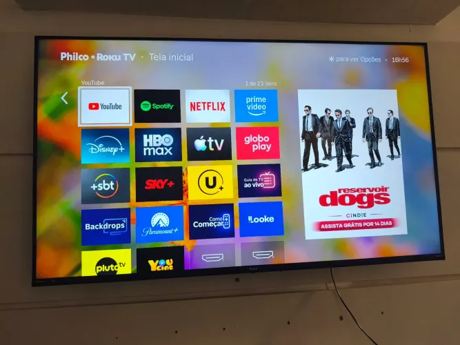 SMART TV PHILCO ROKU 50 POLEGADAS 4K