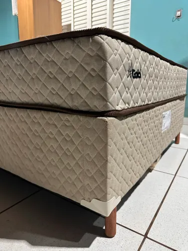 Cama box casal nova