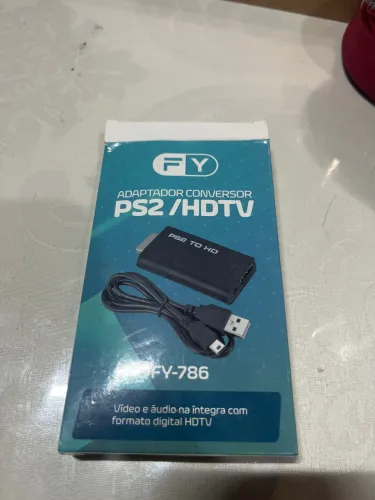 Adaptador Conversor PS2 para HDMI (Novo na Caixa)