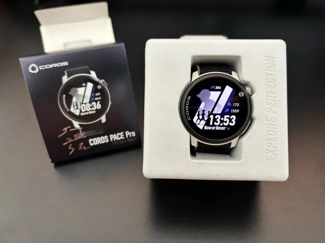 Relógio Coros Pace Pro Suguru Osako Edition | Impecável | Sugar Elite | AMOLED | Touch