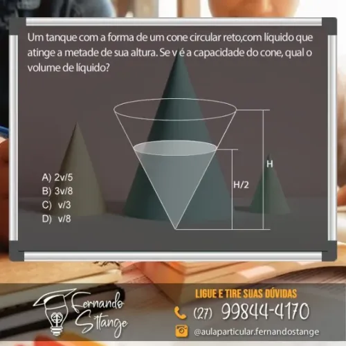 Reforço de Química, Fisica e Matemática para vestibulares e concursos