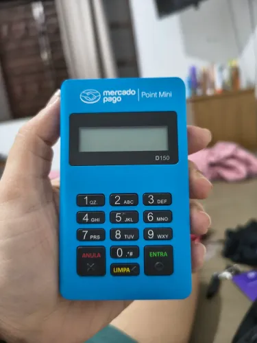 Maquininha point mini mercado pago