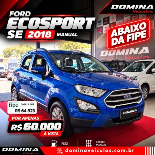 Ford Ecosport SE 1.5 12V Flex 5P Mec. 2018