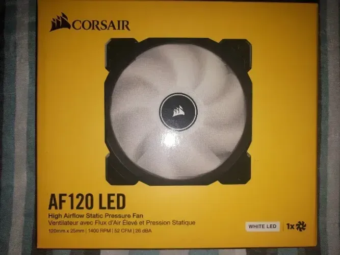 Ventoinha Corsair AF120 LED Branco