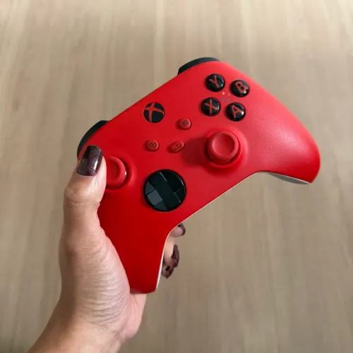 Controle Xbox series sem fio pulse red