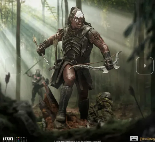 Lurtz Uruk-Hai Leader Iron Studios The Lord of the Rings