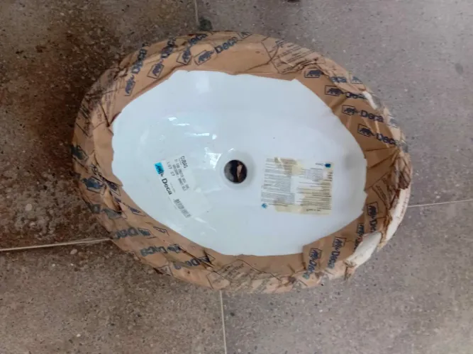 Pia de ceramica