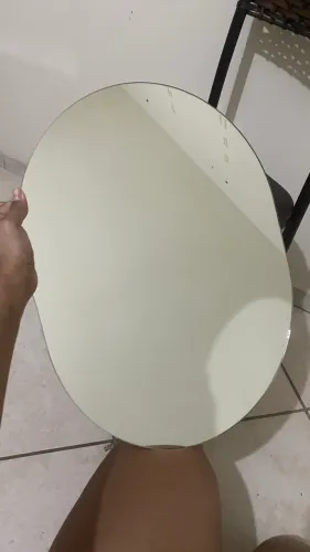 Espelho oval 50cmX40cm