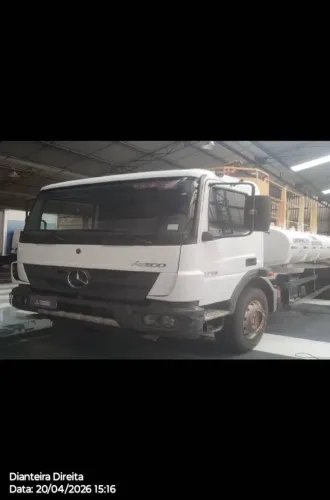 Mercedes-Benz Atego 1730/36 E5 2022/2022 VAMOS SEMINOVOS Uberlândia