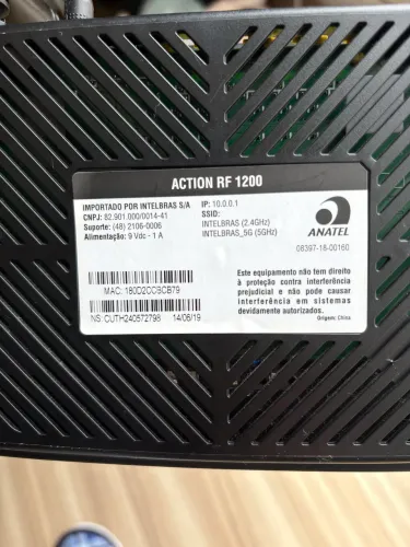 Roteador wireless Intelbras