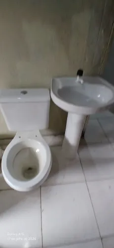 Vaso acoplado branco