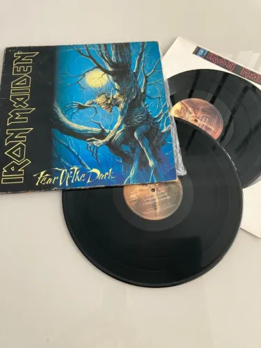 Iron Maiden - Iron Maiden Fear of the Dark duplo vinil LP