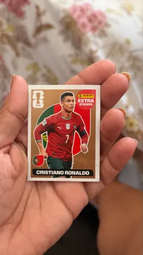 Figurinha CR7 legend