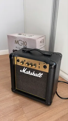 Amplificador Marshall MG10 Gold Preto 110v Guitarra