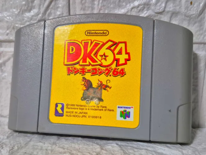 Donkey Kong Dk 64 Nintendo 64 Original Japonês 