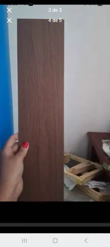 Painéis ripados MDF que imitam madeira - várias cores