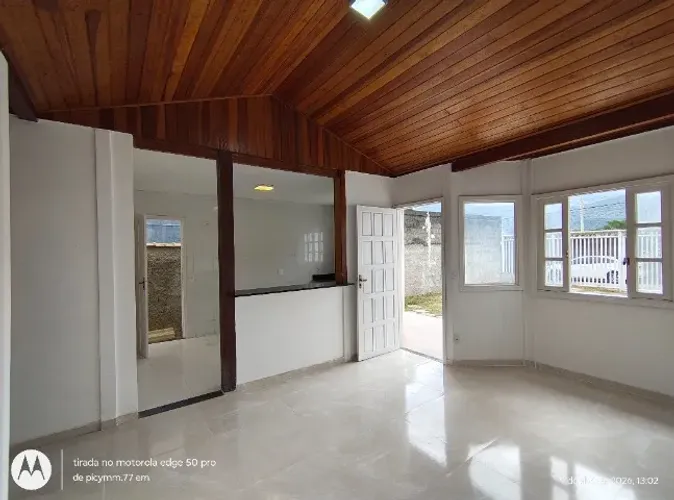 casa linear quintal vargem grande 2 quartos (1suíte) piscina condomínio fechado