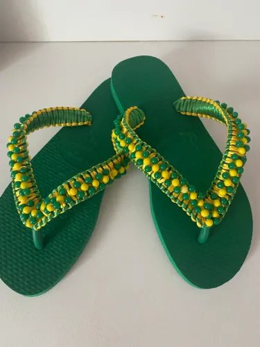 Chinelo Havaianas Personalizado Copa do Mundo Brasil