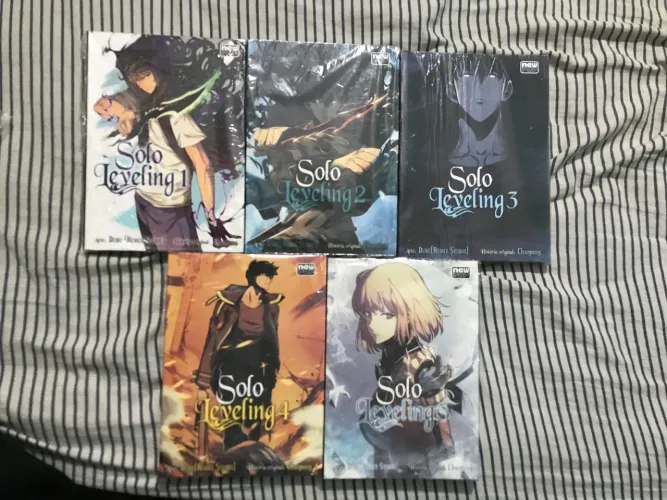 Solo leveling 1 a 5 (new pop)