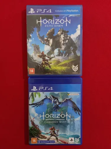 Horizon Zero Dawn, Horizon Forbidden West - R$ 180,00 os 2 jogos juntos (lote ) 