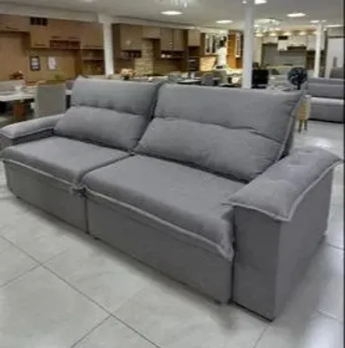 Sofá Retrátil em Linho 2,90m - (Oferta)!