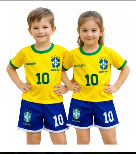 Conjunto infantil seleção brasileira 