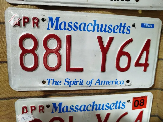 Placa de carro usa