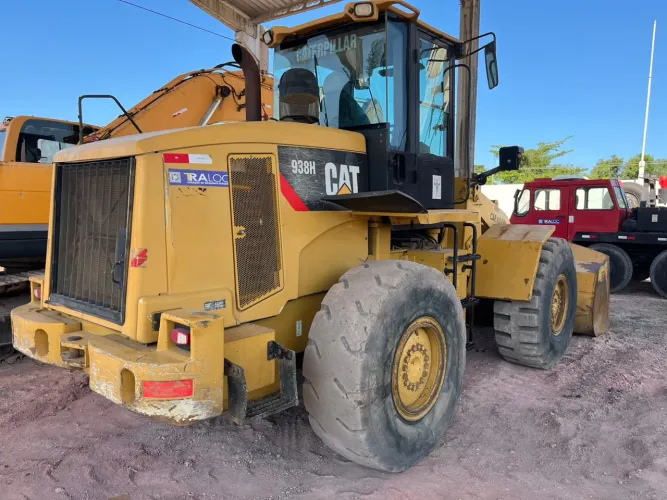 Pá carregadeira 938H caterpillar