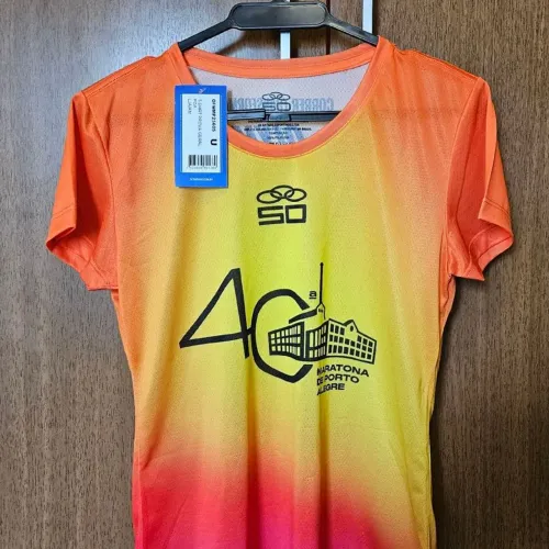 Camisa maratona da alegria