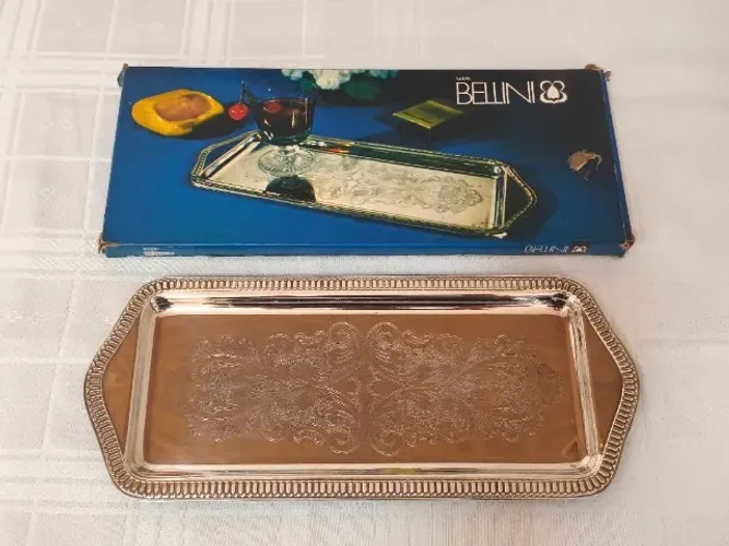 Bandeja (salva) Bellini Brasil - Silver Plate
