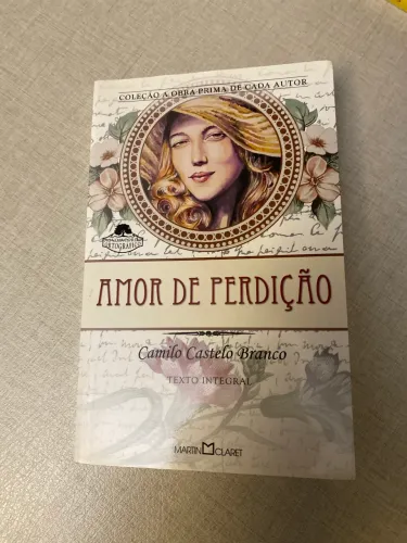 Livro Amor de Perdição Camilo Castelo Branco - Editora Martin Claret