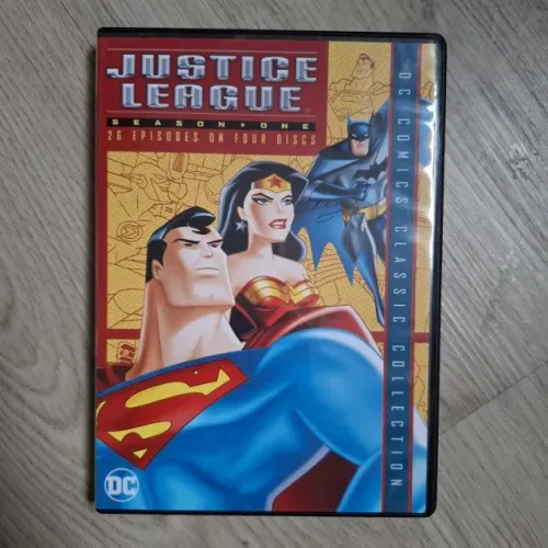 DVD Liga da Justiça Importado Temporada 1 Novo Original