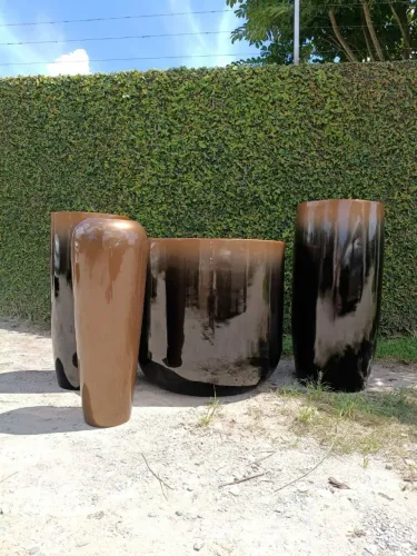 Vasos em fibra de vidro p condôminos e comércios