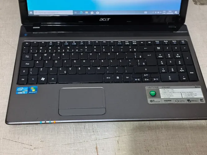 Notebook Acer - core i3