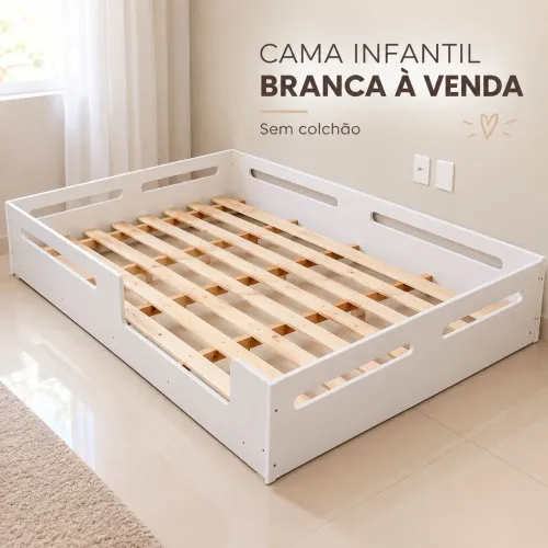 Cama Casal Montessoriana Infantil